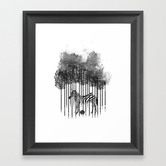 Natural Prisoner Framed Art Print