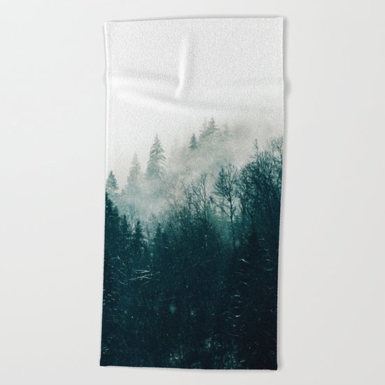The Silent Forest #society6 #decor #buyart Beach Towel