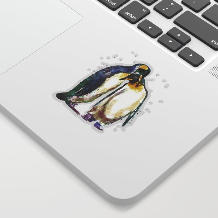 Penguin couple Sticker