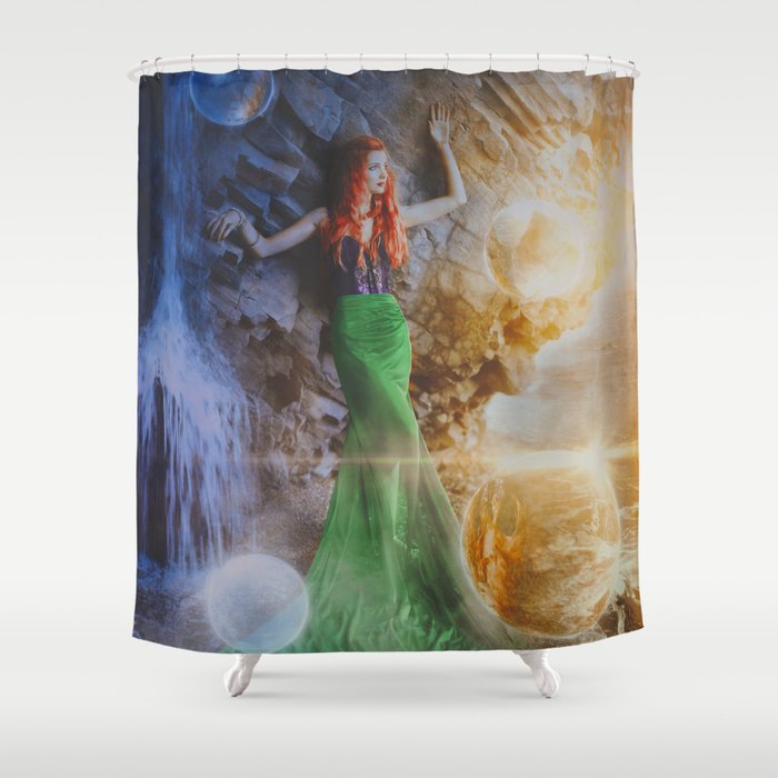 The Little Mermaid Shower Curtain By Rosescreation Society6