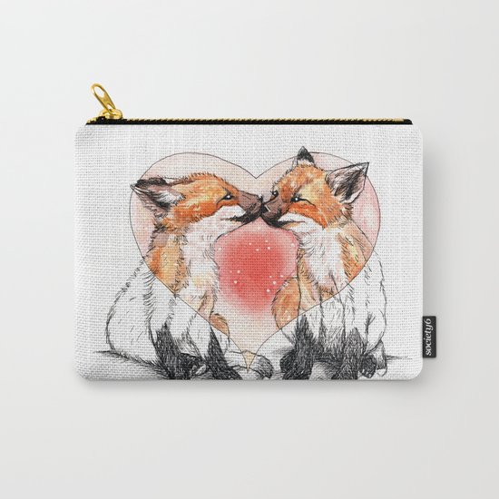 baby fox love Carry-All Pouch