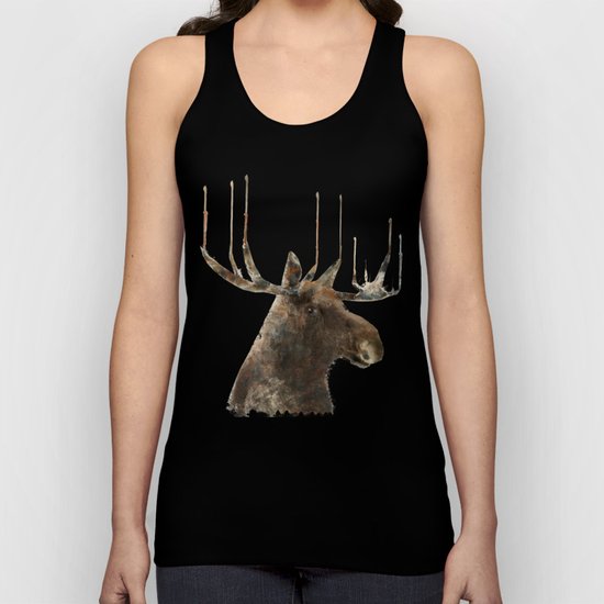 the moose Unisex Tank Top