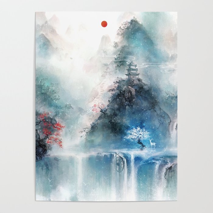 Chinese art Poster