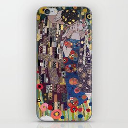 The Kiss after Klimt iPhone Skin