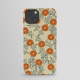 60s Floral iPhone Case