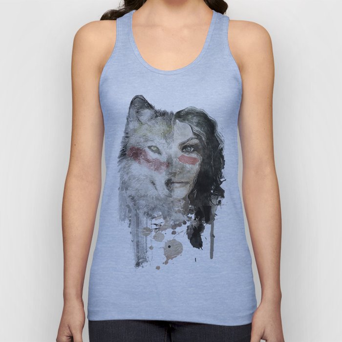 The Wolf Lady  Tank Top