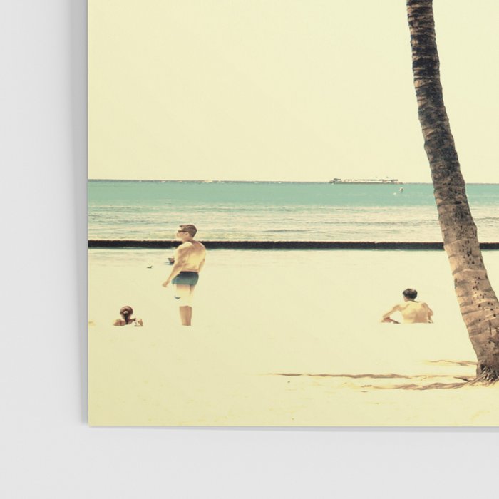 Society6 ケース Vintage Palm Tree with Hawaii Summer Sea Bea Retro Vintage Palm Tree with Hawaii Summer Sea Beach Art