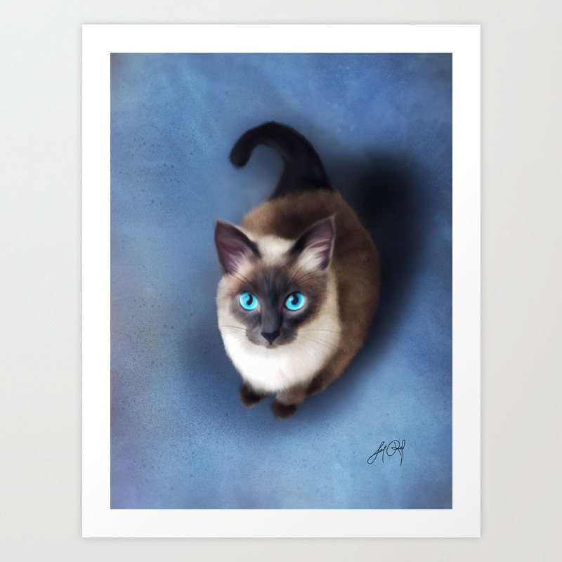 Siamese Cat Digital Drawing Art Print By Lunarovedaart Society6,Aesthetic Simplistic Simple Female Body Line Art Woman Body