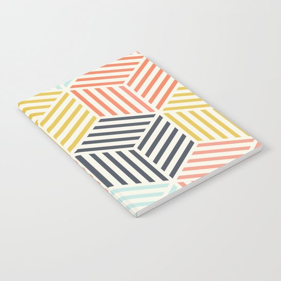 Colorful Geometric Notebook