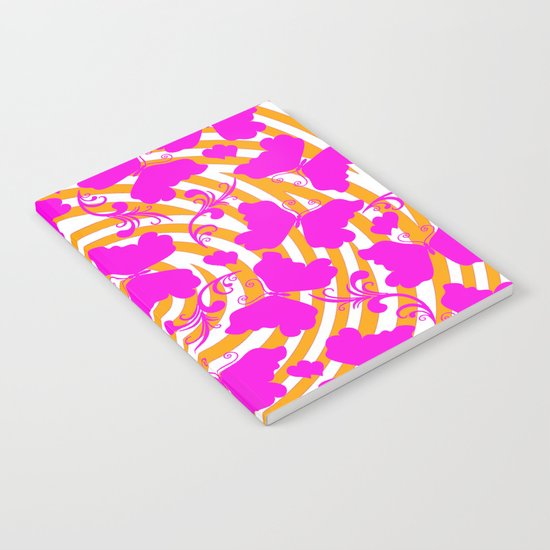 Butterflies twirl Notebook