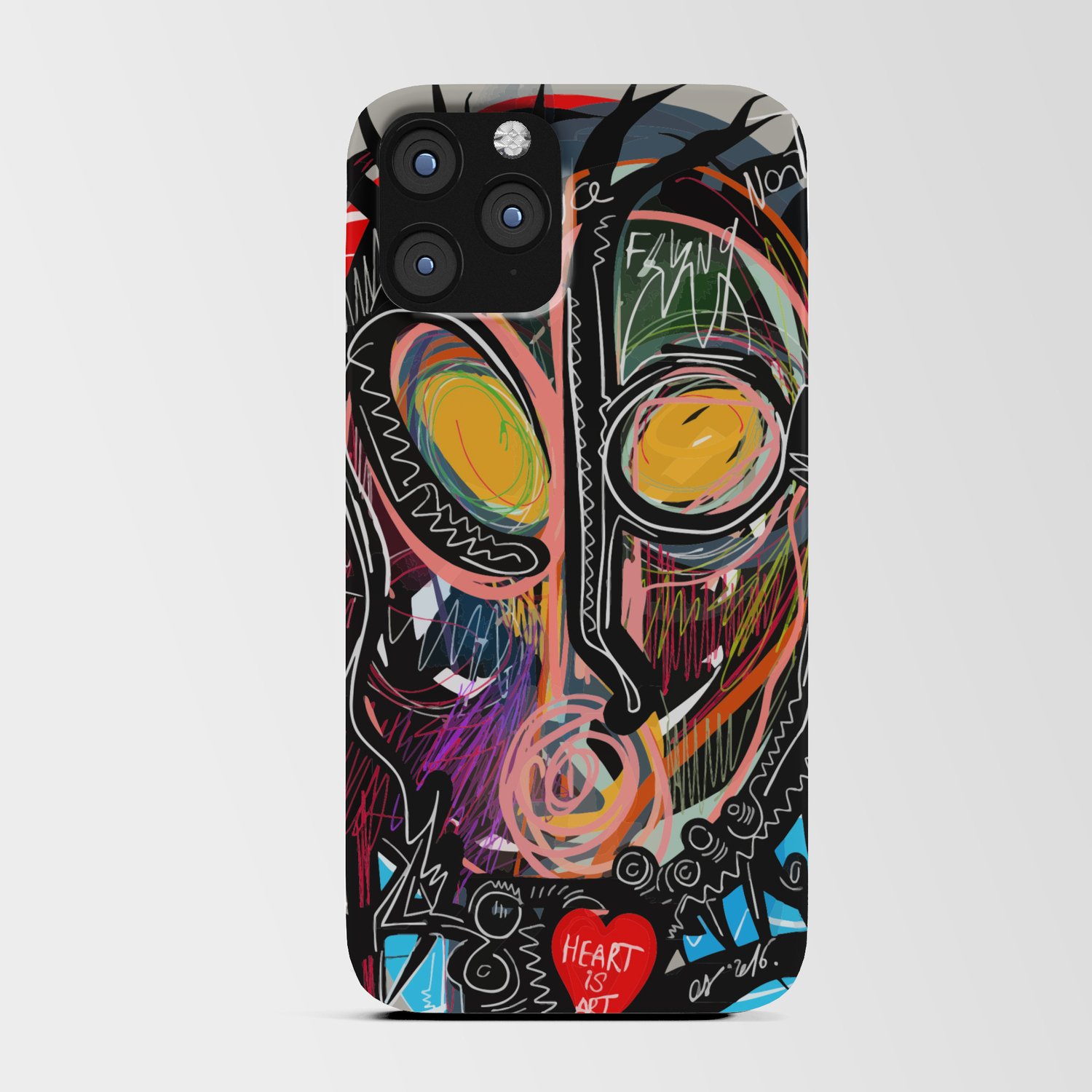 Heart Is Art Inspired By The Music Of Thomas Dolby Iphone Card Case By Emmanuel Signorino Society6
