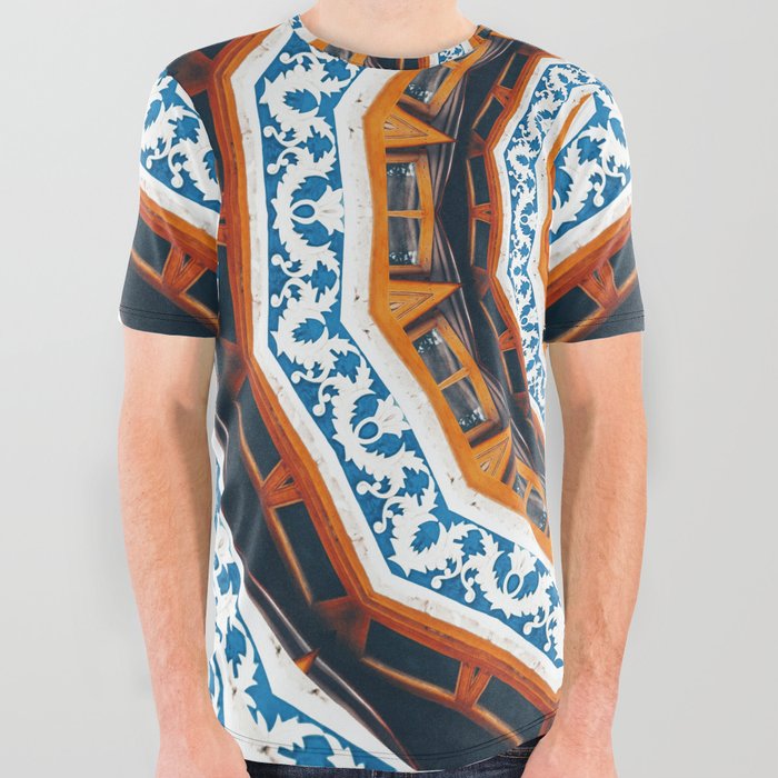 Casablanca All Over Graphic Tee