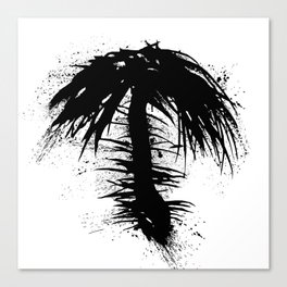 By The Palm Canvas Print