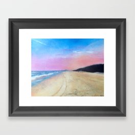 Pink Sky Framed Art Print