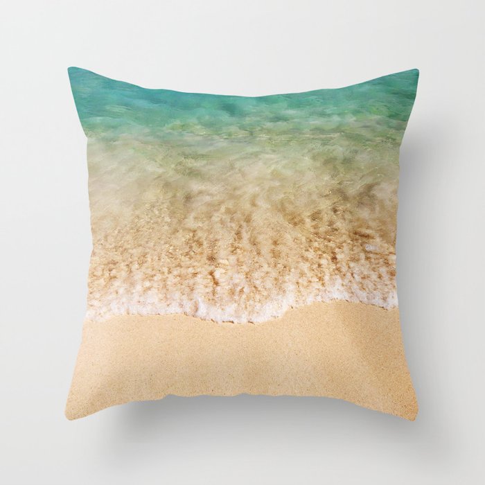 Surf & Sand Throw Pillow