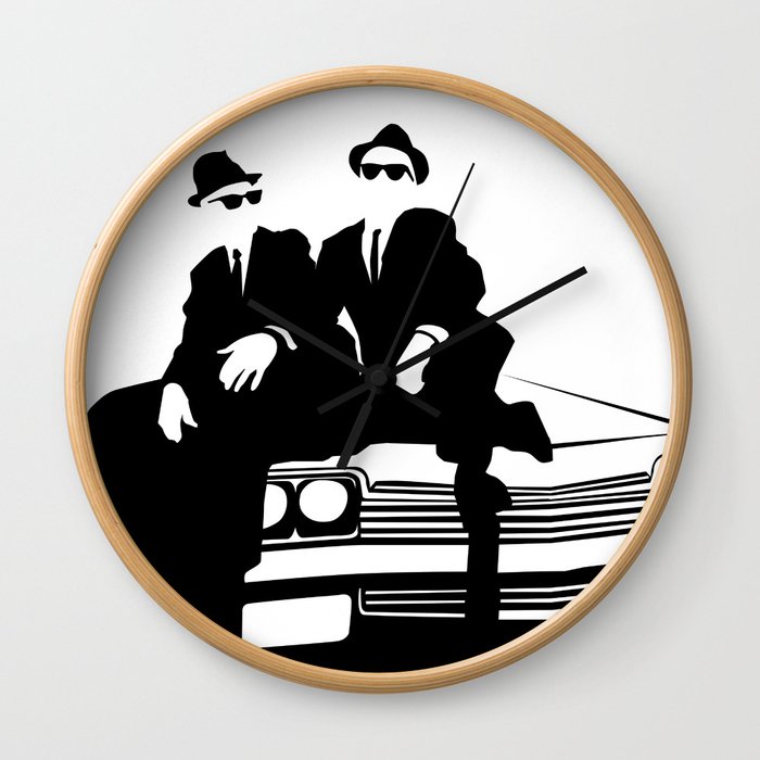 Blues Brothers Wall Clock