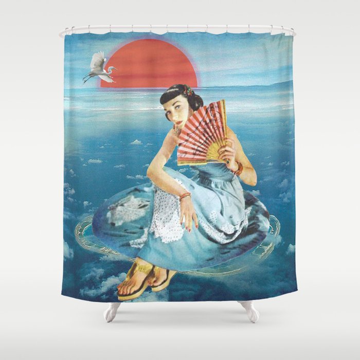 La Isla Bonita // Island Girl Shower Curtain