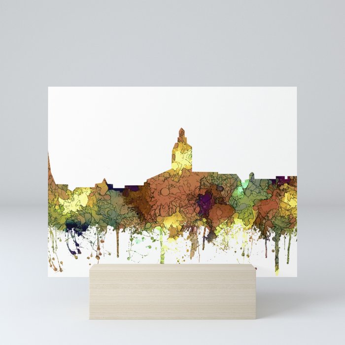 Annapolis, Maryland Skyline - SG - Safari Buff Mini Art Print