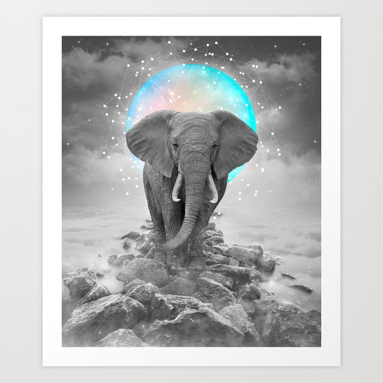 Strength & Courage Art Print