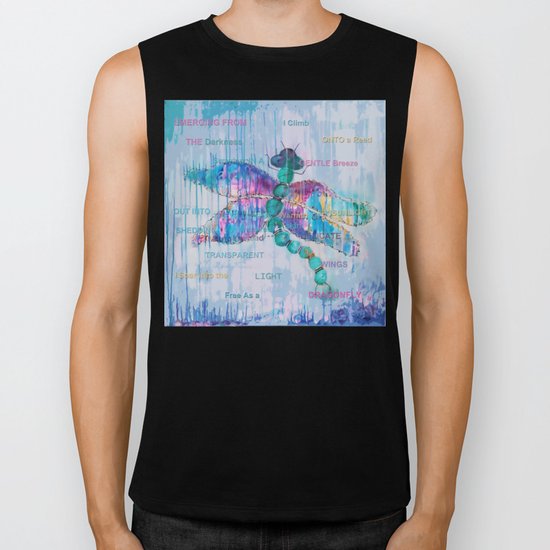 Journey of the Dragonfly Biker Tank