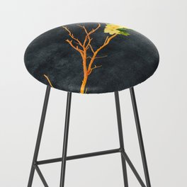 Florescentia | Gold on a Tree Bar Stool