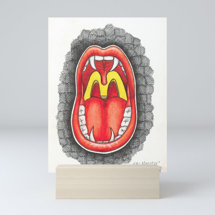 McMonster Mini Art Print