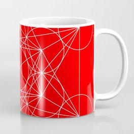 metatron's cube red  Coffee Mug