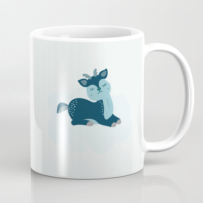 Blue baby deer Coffee Mug