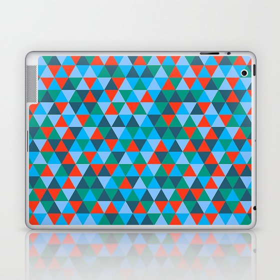 Colorful Triangles 2 Laptop & iPad Skin