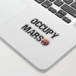 OCCUPY MARS Sticker