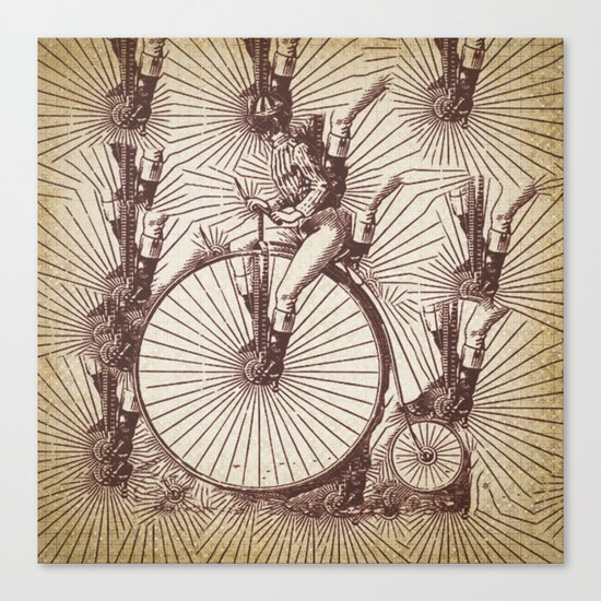 crazy penny Canvas Print