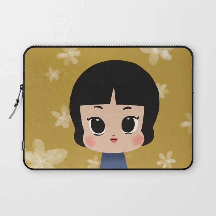 Millie, the pastel yellow Laptop Sleeve