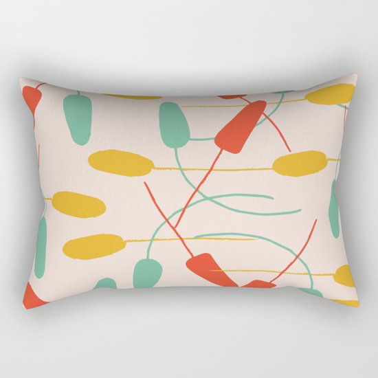 Spring leaves Rectangular Pillow