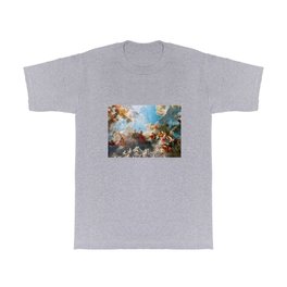Versailles Palace Ceiling Painting T Shirt | Cherubs, God, Painting, Angel, Aesthetic, Cherub, Heaven, Apotheosis, Roman, Renaissance 