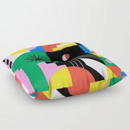 art Floor Pillow