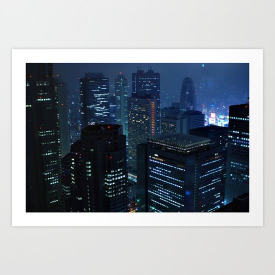 Tokyo Blues Lost in Translation Art Print