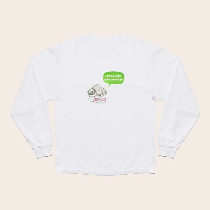 Marcel the Shell Long Sleeve T Shirt by Lexi Bailey Society6