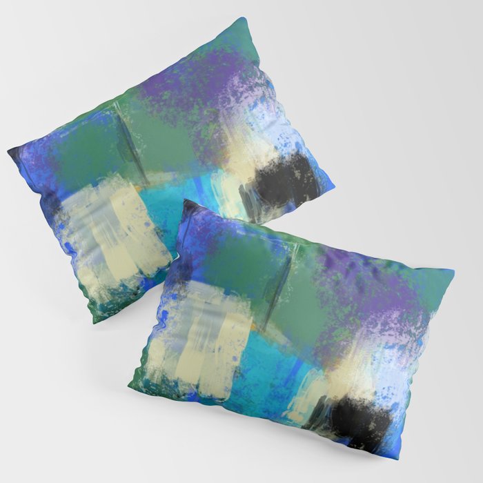 Reflections in a Deep Pond Pillow Sham