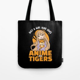 Just A Girl Who Loves Anime And Koalas - Kawaii Tote Bag