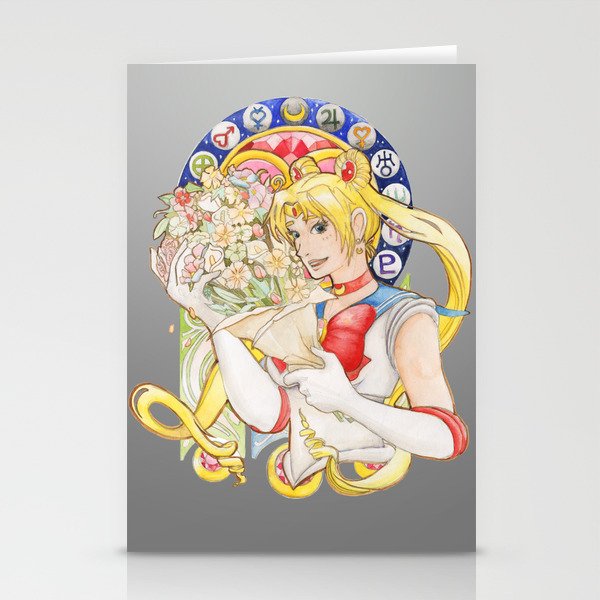 Princess of the Moon Stationery Cards