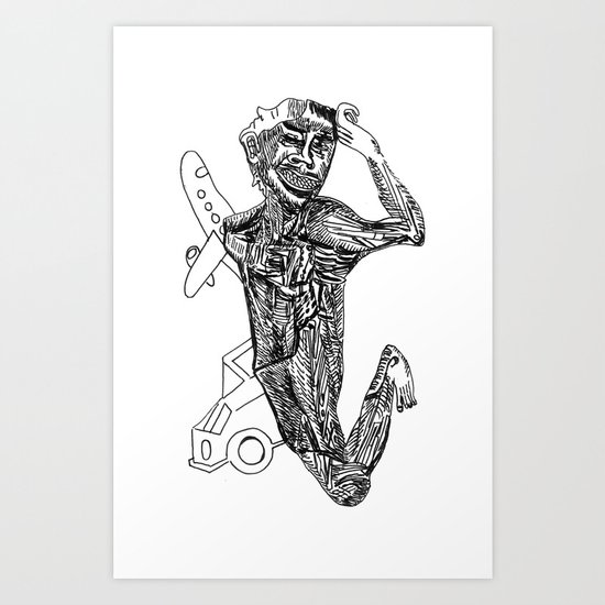2012 - D Art Print