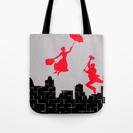 Mary Poppins squares Tote Bag