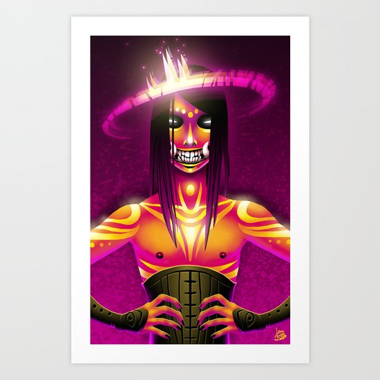 Cicisbeo Art Print