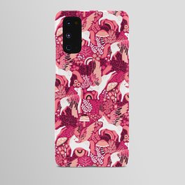 Pegasus Paradise - Ruby Pink & Peach Android Case