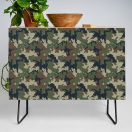 Abstract camo pattern  Credenza