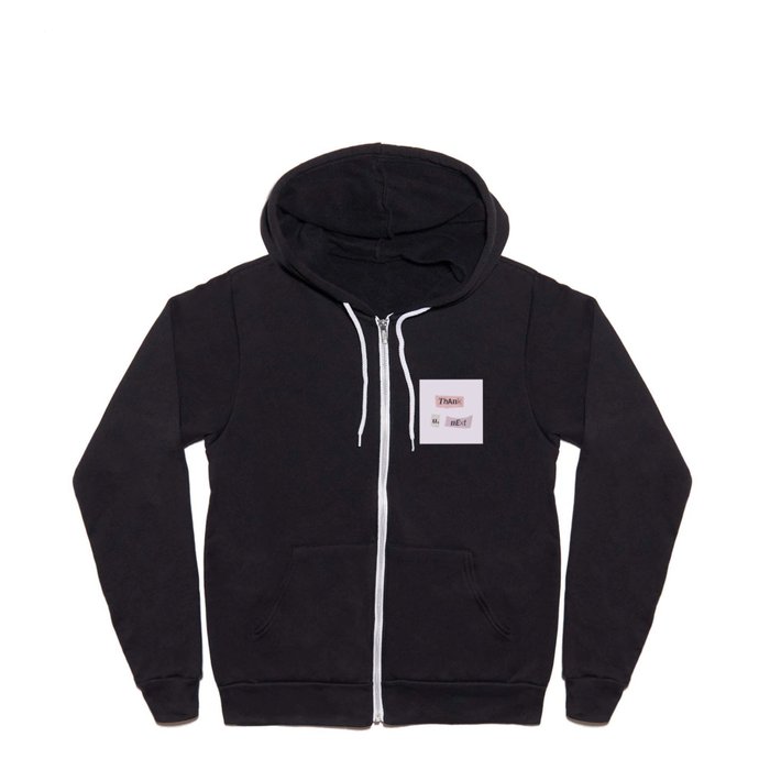 Thank you next hoodie sales