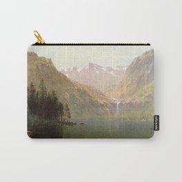 View Of Lake Tahoe Looking Across Emerald Bay 1874 By Thomas Hill Reproduction Peaceful Aesthetic Carry-All Pouch