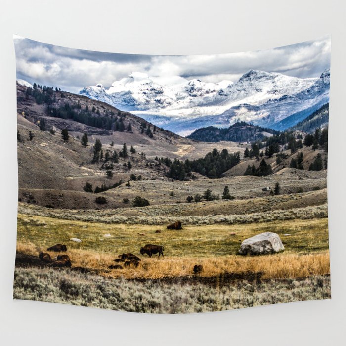 Mountain new arrivals range tapestry