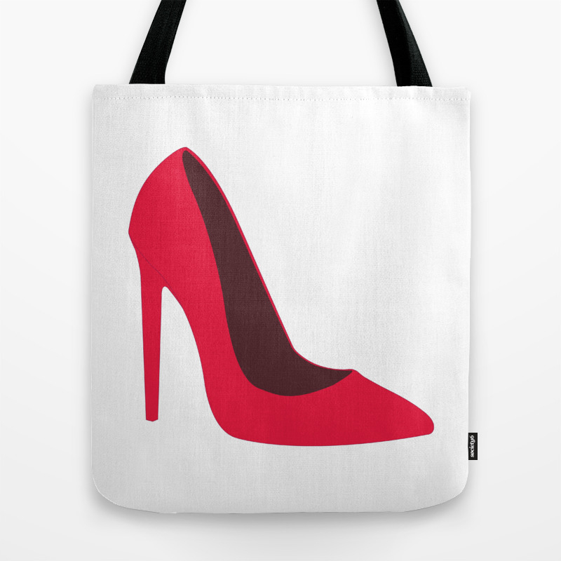 pink heels and bag