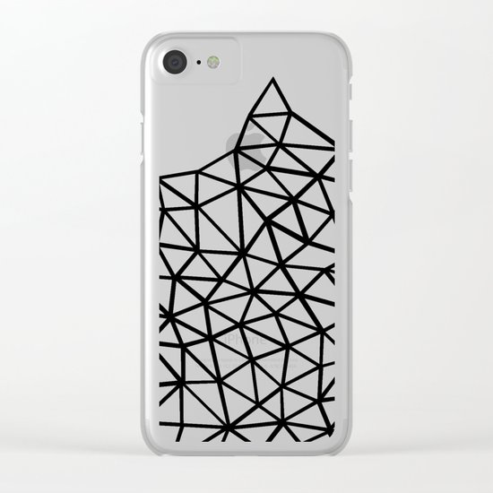 Seg Mountain Clear iPhone Case